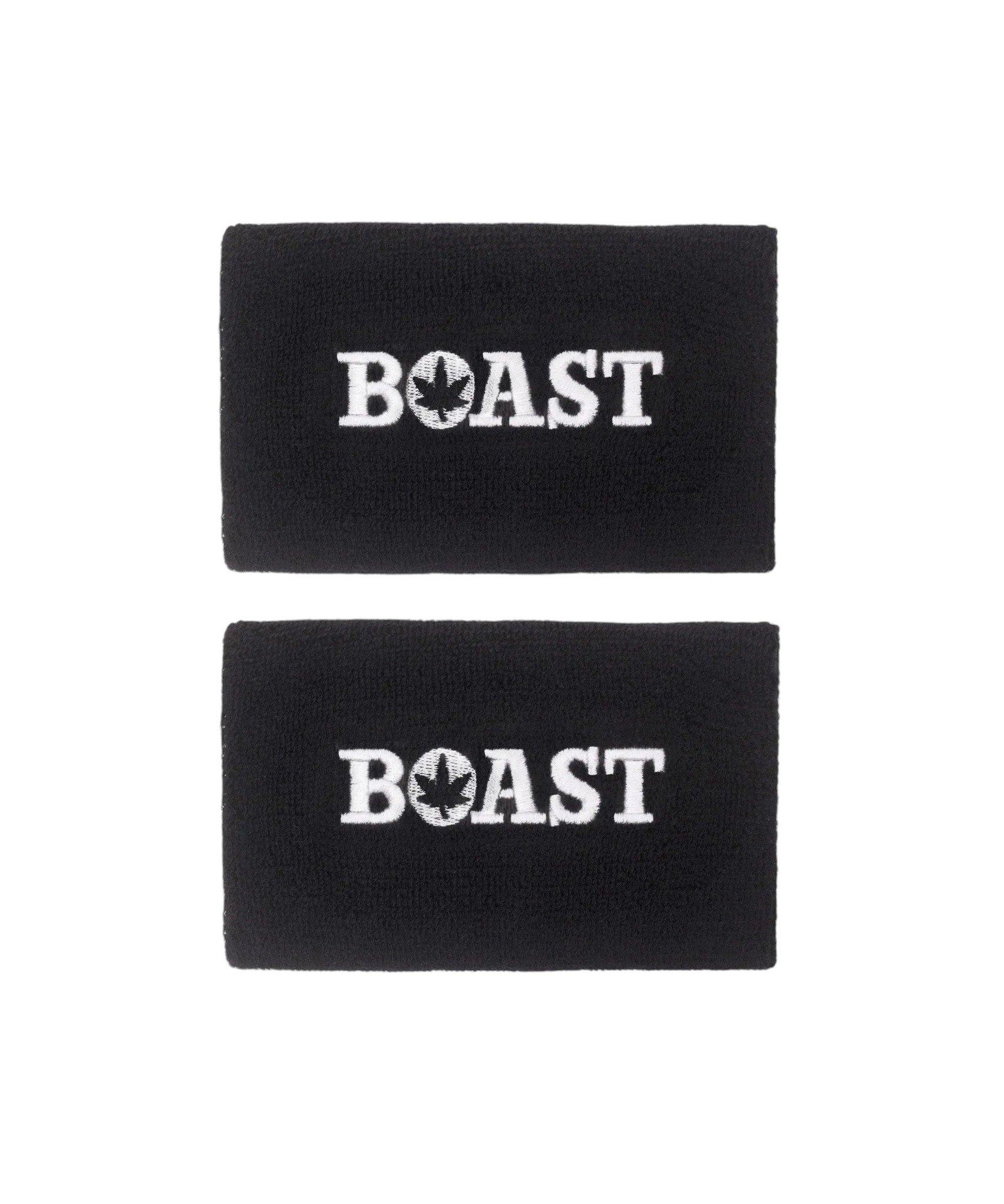 Boast Court Wristbands - Black - BLACK